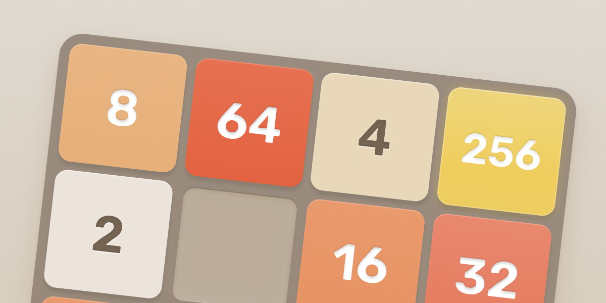 2048 - Kombinér tall for å nå målnummeret